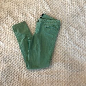 American Eagle Stretch Mint Corduroy Jeans